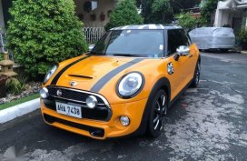 2015 Mini Cooper S F56 AT Yellow For Sale 