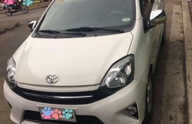 Toyota Wigo 1.0G 2014 Hb White For Sale 