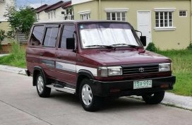 Well-maintained Tamaraw FX GL 1995 for sale