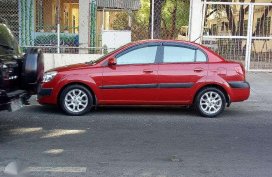 Kia Rio Top of the Line Automatic Signal Red 2009 for sale