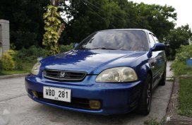Honda Civic Vtec 1998 Blue Sedan For Sale 