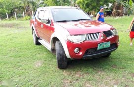 Mitsubishi Strada 4x4 2009 Red For Sale 