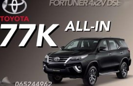 2018 TOYOTA Fortuner V DSL AT FOR SALE