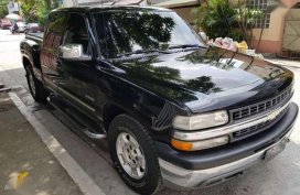 2000 Chevrolet Silverado Black Pickup For Sale 