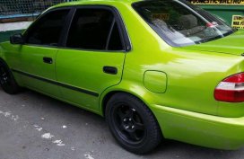 Toyota Corolla GLI 1998 Green Sedan For Sale 