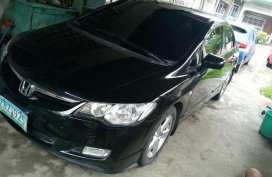 Honda Civic 2008 model Black Sedan For Sale 