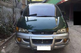 1999 Hyundai Starex SVX Green Van For Sale 