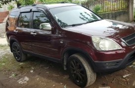 Honda CRV 2004 model Manual Red For Sale 