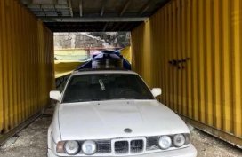 BMW 535i E34 AT White Sedan For Sale 
