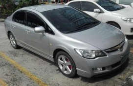 Honda Civic FD 1,8S Gas Silver Sedan For Sale 