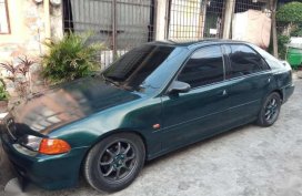 Honda Civic Esi 1994 Green Sedan For Sale 