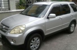 2006 Honda Crv MT 4x2 2.0L SUV Silver For Sale 