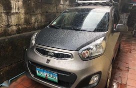 KIA Picanto 2013 AT Gray Hatchback For Sale 