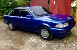Toyota Corolla Small Body Manual Blue For Sale 