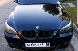 BMW E60 Diesel M5 Black Sedan For Sale 