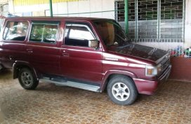 Toyota Tamaraw FX 5K Gas 1994 Red For Sale 