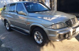 Ssangyong Musso Pickup 4x4 Silver For Sale 