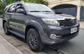 2015 Toyota Fortuner 2.5V 4X2 Gray For Sale 
