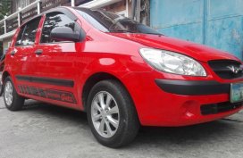 Hyundai Getz 2010 Manual Red Hb For Sale 