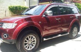 Mitsubishi Montero Sport GLS V AT Red For Sale 