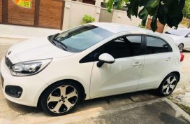 2014 Kia Rio Hatchback AT White For Sale 