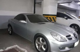 Mercedes Benz SLK 200 AT Silver For Sale 