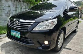 Toyota Innova G 2013 Manual Black For Sale 