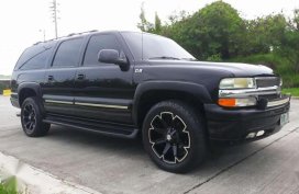 2003 Chevrolet Suburban AT Black For Sale 