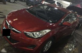 2012 Hyundai Elantra 1.6GL Red AT For Sale 