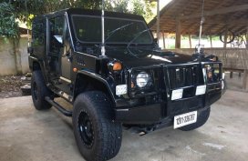 Mitsubishi Pajero 73 Military Jeep Black For Sale 