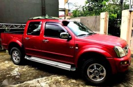 Isuzu Dmax 2006 Red Pickup For Sale 