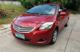 toyota vios manual 2011 red for sale 