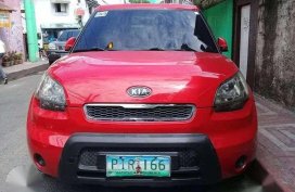 2011 Kia Soul LS AT Red SUV For Sale 