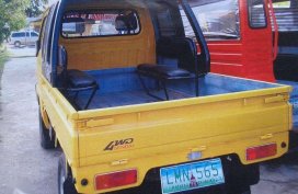 Suzuki Multicab 4x4 1988 Yellow For Sale 