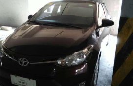 Toyota Vios E 2017 Dual VVTi Red For Sale 