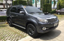 Toyota Fortuner 2015 G AT Gray SUV For Sale 
