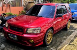 2003 Subaru Forester 2.0 AWD MT Red For Sale 