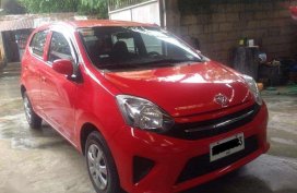 Toyota Wigo 2015 E Red HB For Sale 