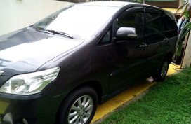 Toyota Innova 2.0 G model 2013 Gray For Sale 