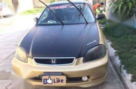 Honda Civic Automatic 1996 Golden For Sale 