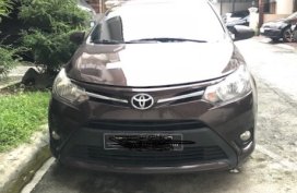 Toyota vios brown 2016 rush for sale