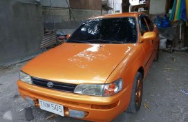 1996 toyota corolla GLi orange for sale 