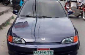Honda Civic 1995 Blue Sedan For Sale 