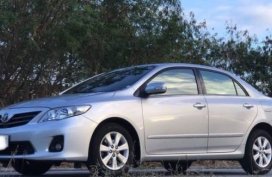 2012 Toyota Corolla Altis Silver For Sale 