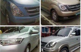 Starex 2011 2010 adventure 2010 Vios 2015