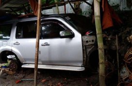 Ford Everest 2009 Model (damaged due to accident)