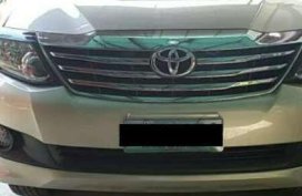 Toyota fortuner 2014 manual 4x2 personal car