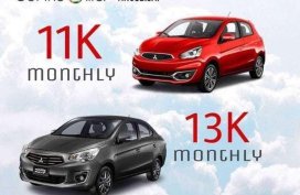 15k all in dp Mitsubishi Mirage g4 gls at with sure unit