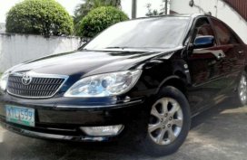 Toyota Camry 2005 2.4v Color black