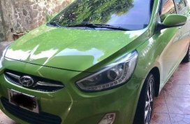 Hyundai Accent Blue 2014 for sale 